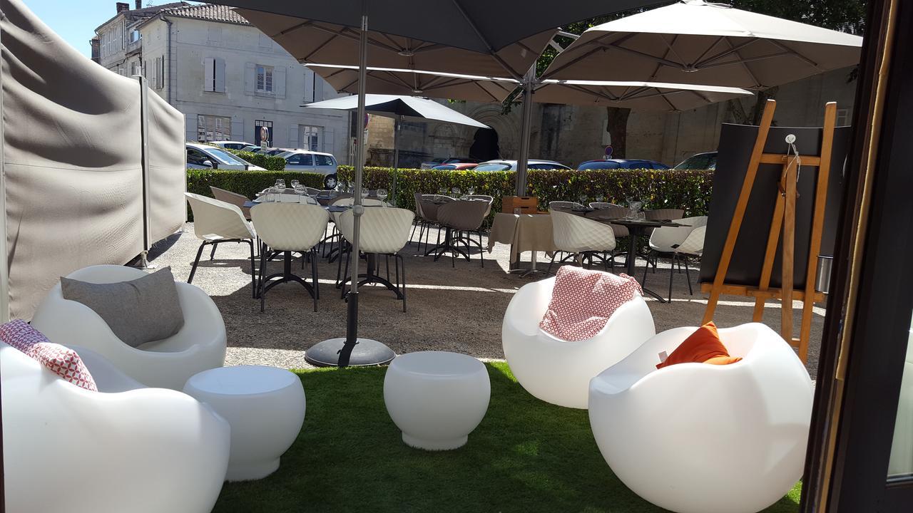 Saveurs De L'Abbaye Hotel Saintes Luaran gambar